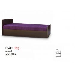 Jednoosobowe łóżko 80x200 T23