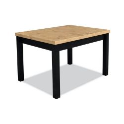 S 28, duży stół rozkładany do jadalni, salonu, blat laminat, 90 / 120 / 270 (3 x 50 cm)