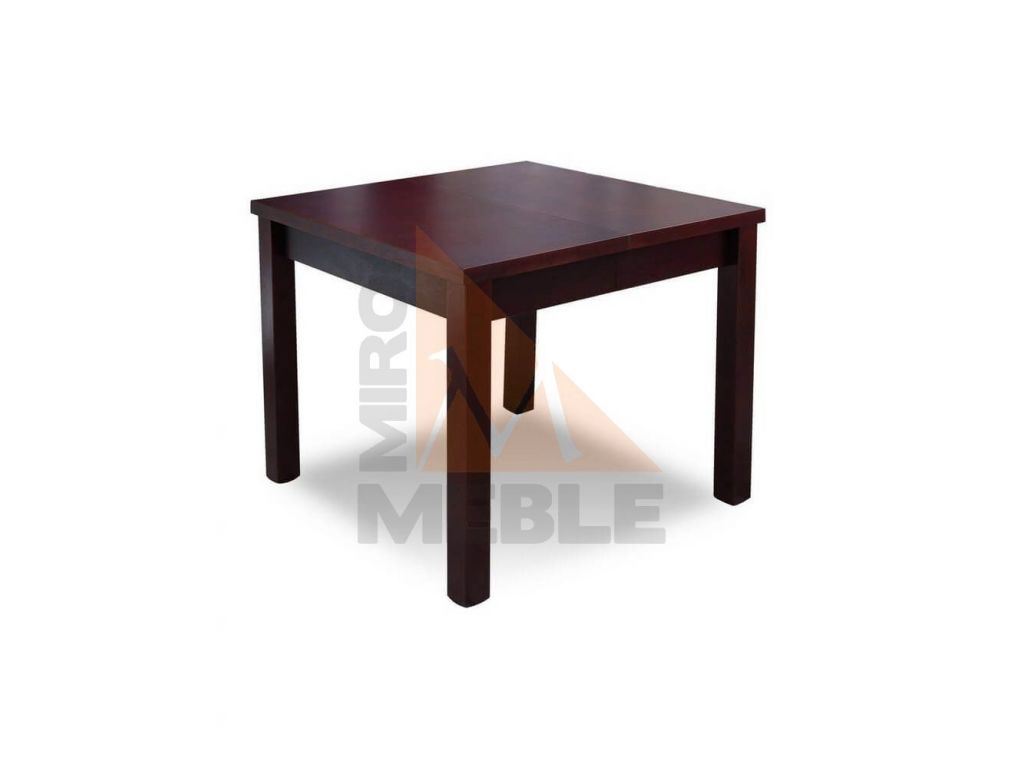 S 28, stół rozkładany do jadalni, salonu, fornir dębowy, 100 x 100 x 250 cm (3 x 50).