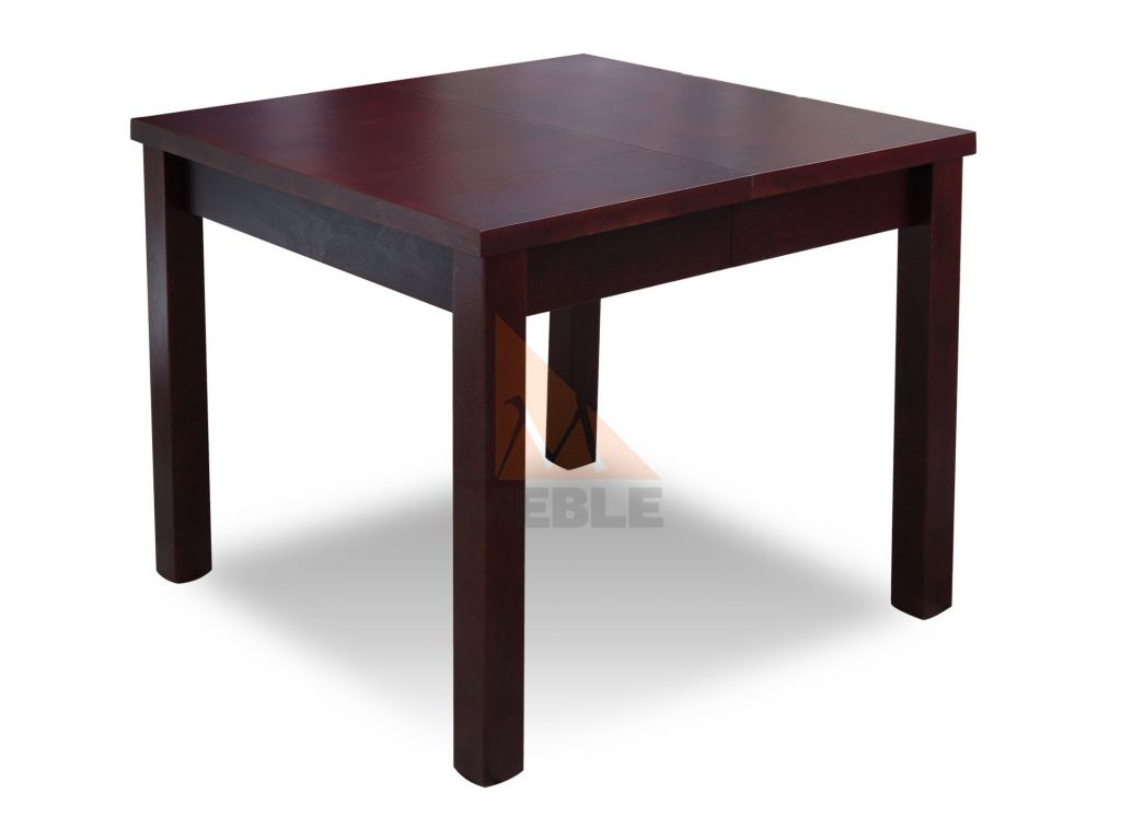 S 28, stół rozkładany do jadalni, salonu, fornir bukowy, 90 x 90 x 290 (4 x 50 cm)