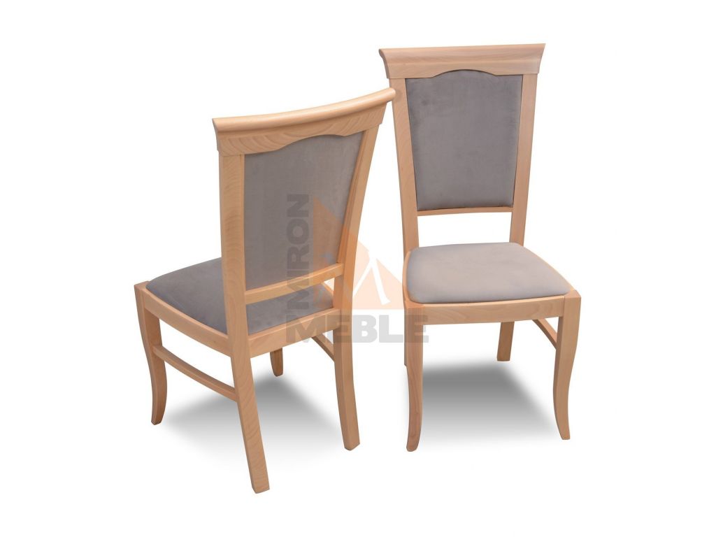 K 13, krzesło tapicerowane do jadalni, salonu, drewno lite bukowe.