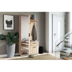 GARDEROBA Z LUSTREM LUX