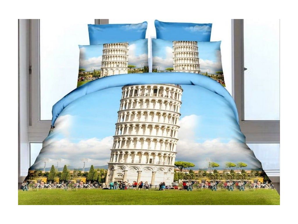 Frankhauer Pościel 3D WIEŻA 100% MIKROFIBRA Frankhauer Pościel 3D WIEŻA 100% MIKROFIBRA
