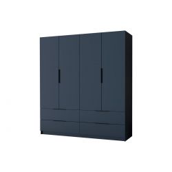 Pojemna szafa z szufladami i drążkiem na ubrania Sky 200