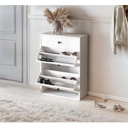 Szafka na buty z szufladą do przedpokoju Kabo 2K-1S 80
