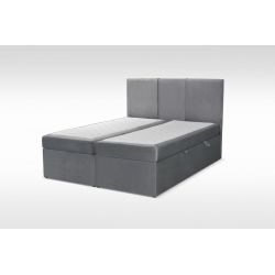 Łóżko kontynentalne 160x200 z pojemnikiem na pościel Boxspring