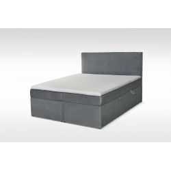 Łóżko kontynentalne 160x200 z pojemnikiem na pościel Boxspring