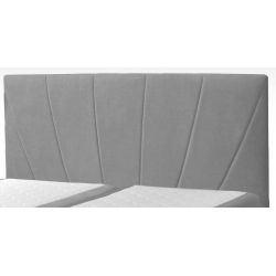 Łóżko kontynentalne 160x200 z pojemnikiem na pościel Boxspring