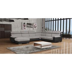 Nowoczesny rozkładany narożnik do salonu w kształcie U Deluxe OT-II-R-II Nowoczesny rozkładany narożnik do salonu w kształcie U Deluxe OT-II-R-II