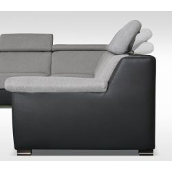 Nowoczesny rozkładany narożnik do salonu w kształcie L Deluxe OT-II
