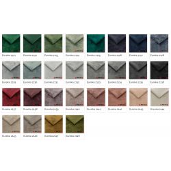 Łóżko tapicerowane do sypialni ze stylowym zagłówkiem Furio 180x200