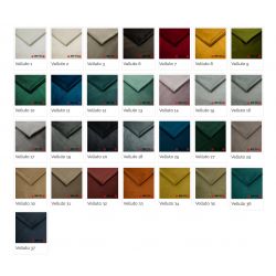 Łóżko tapicerowane do sypialni ze stylowym zagłówkiem Furio 180x200