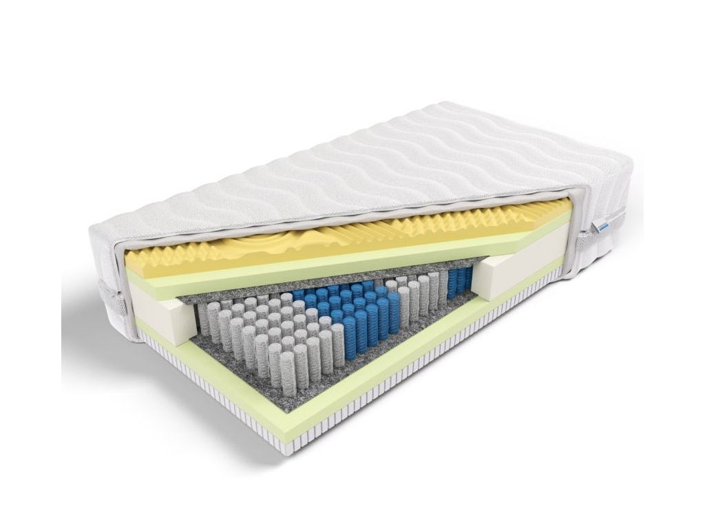 Frankhauer Materac multipocket memory z lateksem Orion
