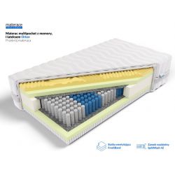 Frankhauer Materac multipocket memory z lateksem Orion