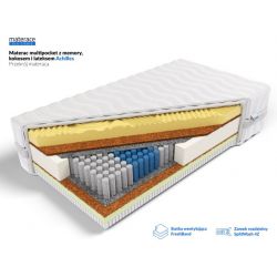 Frankhauer Materac multipocket z 8 cm memory Achilles