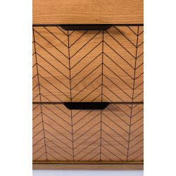 F5, KOMODA, SYSTEM FONTI, wymiar 117,5 x 40,6 x 90 wysokość