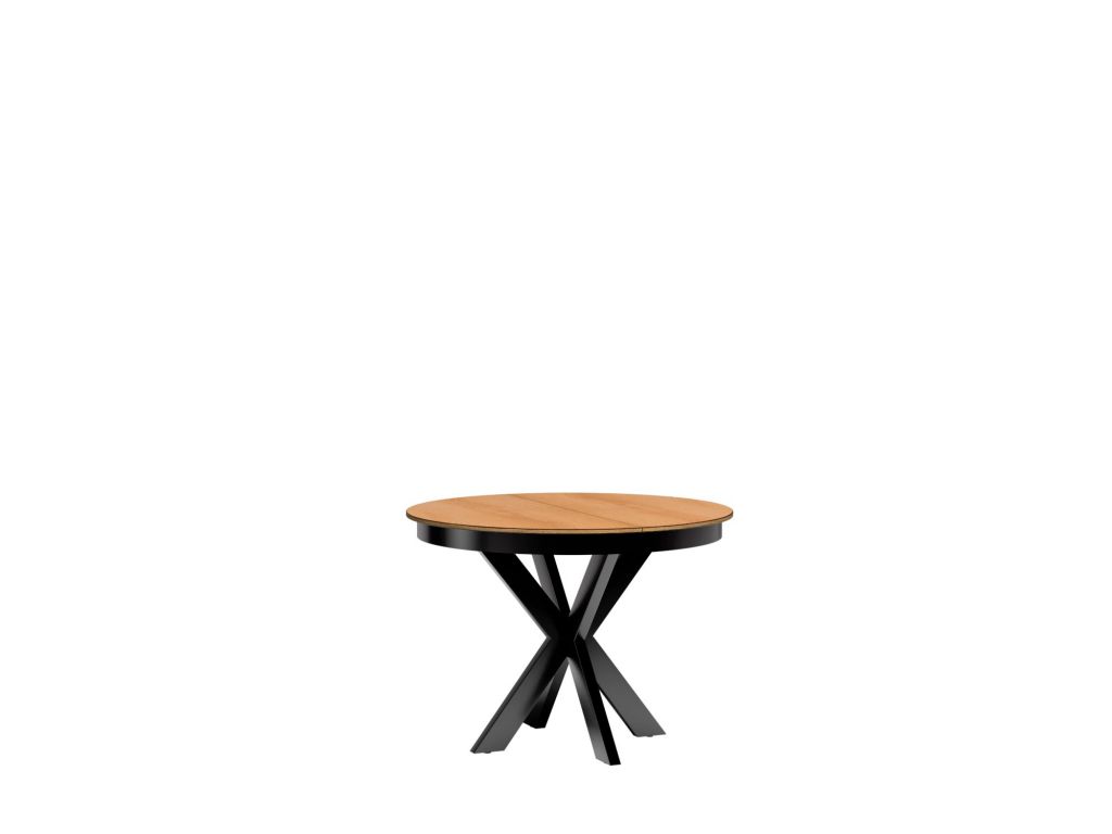 F10, OKRĄGŁY ROZKŁADANY STÓŁ, SYSTEM FONTI, wymiar 120 x 60 x 45,5 wysokość