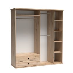 C 24, SZAFA DWUDRZWIOWA Z LUSTREM, SYSTEM CALI, wymiar 200 cm x 60 cm x 213 wysokość.