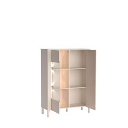 MM 3, WITRYNA, SYSTEM MALUMI, wymiar 103 cm x 40,5 cm x 145 wysokość.