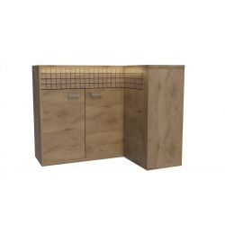 N 15, KOMODA NAROŻNA, SYSTEM NATURAL, 132 x 40,5 x 99 wysokość.