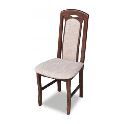 K 34, krzesło tapicerowane do jadalni, salonu, drewno bukowe.