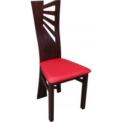 K 56, krzesło tapicerowane, drewno bukowe.