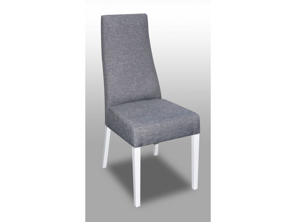 K 63A, krzesło tapicerowane do jadalni, salonu, drewno bukowe.