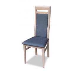 K 70, krzesło tapicerowane do jadalni, salonu, drewno bukowe.
