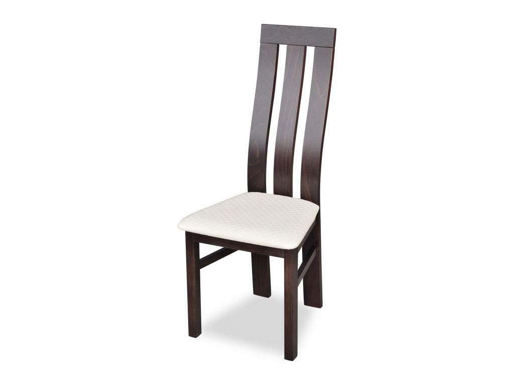 K 74, krzesło tapicerowane, drewno bukowe.