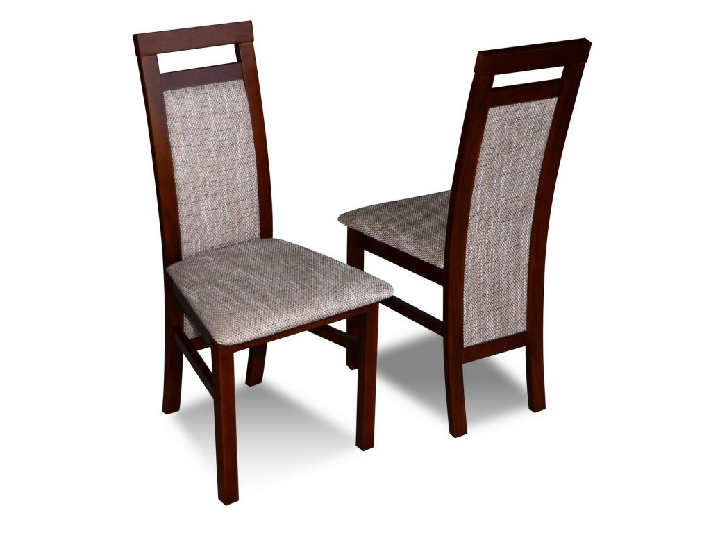 K 75, krzesło tapicerowane, drewno bukowe.