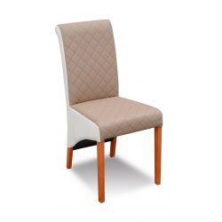 K 77, krzesło tapicerowane, drewno bukowe.
