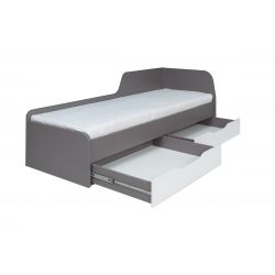 Z22 Łóżko z szufladami, system ZONDA, 80 x 200 cm powierzchnia spania.