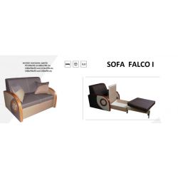 Sofa FALCO I, rozkładana jednoosobowa, powierzchnia spania 80 x 190 cm.