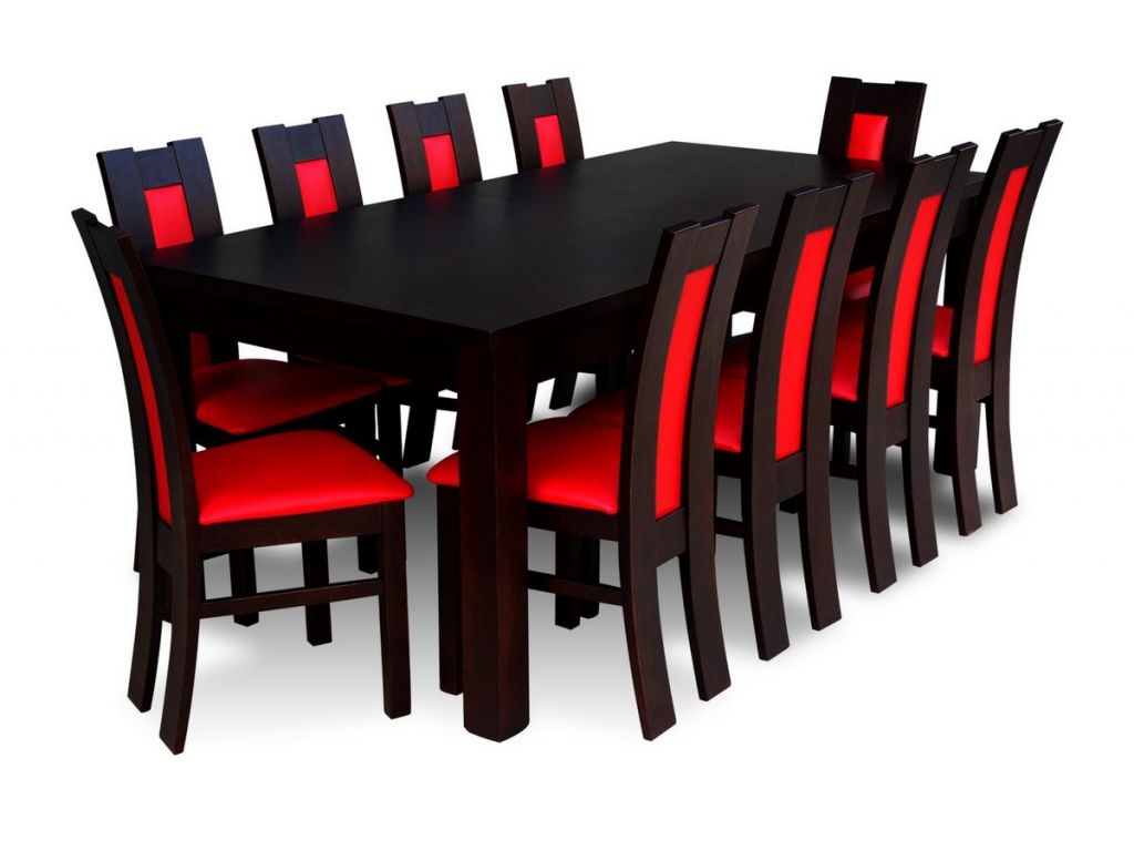 Zestaw do jadalni 62, stół S18 wymiar 100 x 200 X 290(2 x 45) krzesło K41 ,10 szt. Zestaw do jadalni 62, stół S18 wymiar 100 x 200 X 290(2 x 45) krzesło K41 ,10 szt.