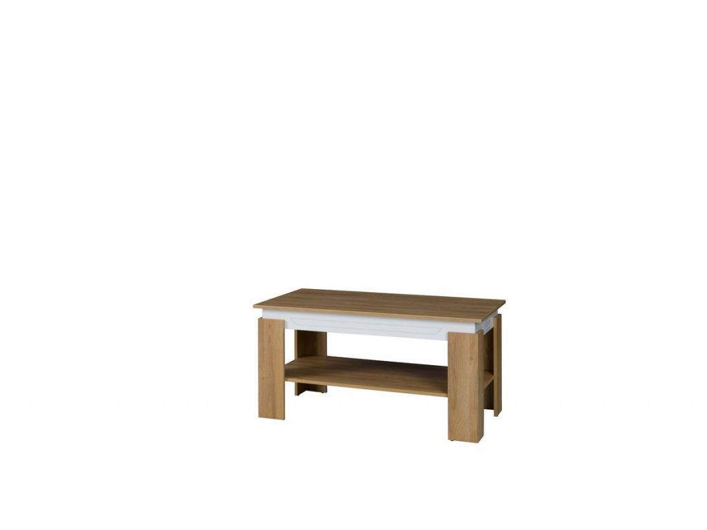Ława SN 16, system SONIA, biały połysk + dąb grand, wymiar 115 x 65 cm. Ława SN 16, system SONIA, biały połysk + dąb grand, wymiar 115 x 65 cm.